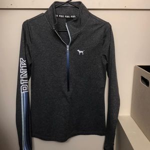 PINK Half Zip Sweatshirt